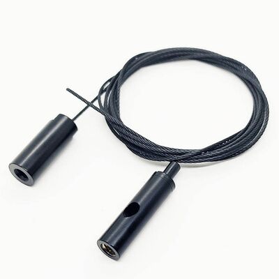Schwarz beschichtete Kabel-Strahler-Suspension-Kit Hochwertige Decke Hängende Draht Haken Anpassung Hardware Lieferung