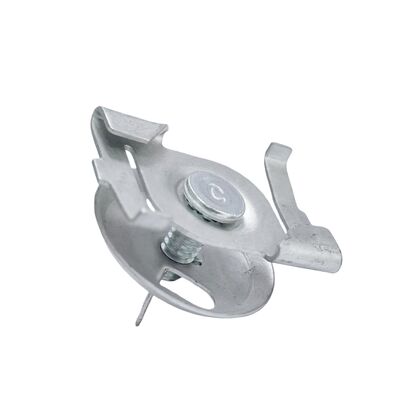 T-Bar-Deckenclip, Federstahlclip für die Installation von LED-Panel-Lichtschienenbeleuchtung an einer abgehängten Deckenleuchte