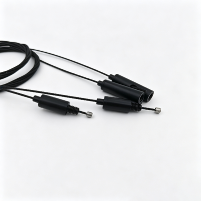 OEM Custom Schwarz Verstellbares Kabel Gripper Drahtseil Hängende Hardware-Kit Innenraum Deckenlampe Aufhängung Fitting Zubehör