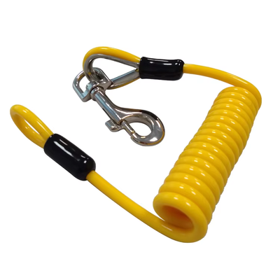 New Designed Coating PU Safety Spring Lanyard / Ergodyne Wrist Tool Lanyard