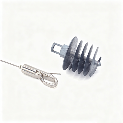 Wire Rope Gripper Fastening Screw Helix Anchor Acoustic Panel Suspension Hardware Soundproof Plate Mounting Accessory