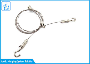 Messing + Stahldraht-Suspendierungs-Systeme, Deckenleuchte-Kabel-Ausrüstung für das Beleuchten