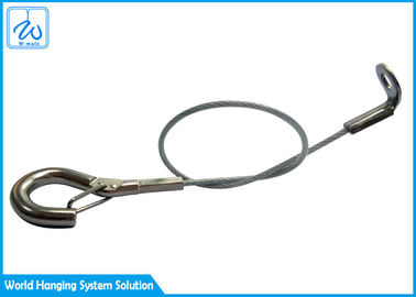 1.5mm Kabel-Riemen-Drahtseil-Kabel mit Haken und Biegungs-Auge