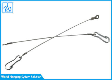 Kabel-Stahlanschlagseil-Halsbänder mit Ösen für Suspendierung Plafond