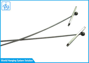 Stahlanschlagseil des Bein-7x19 2 mit Flagge für Suspendierungs-Kabelnetz