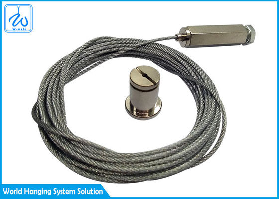 Messingdraht-Klammer, die Suspendierung Kit Aircraft Cable Gripper beleuchtet
