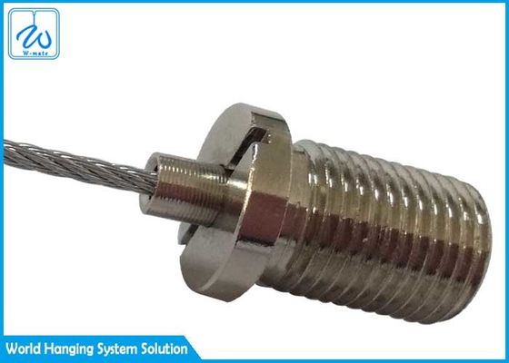 Spannen Sie Kit Steel Copper Wire Threaded-Kabel-Greifer der Suspendierungs-M3