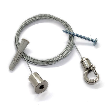 Justierbare Greifer-Kabel-Verschluss-Leuchte-Drahtseil-Suspendierungs-Ausrüstung