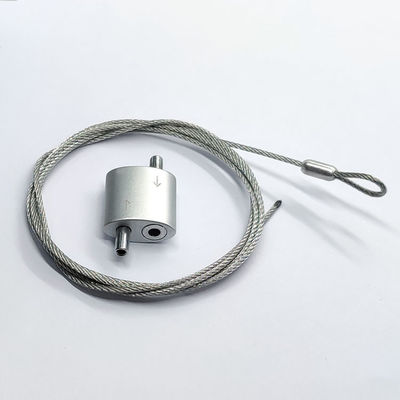 Nickel-Farben-Zink-Legierungs-Schleifungsgreifer-Draht-Suspendierung Kit For Lighting
