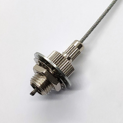 Suspendierungs-Kit Aircraft Cable Brass Gripper-Klammer LED Ligting für hängendes Kabel