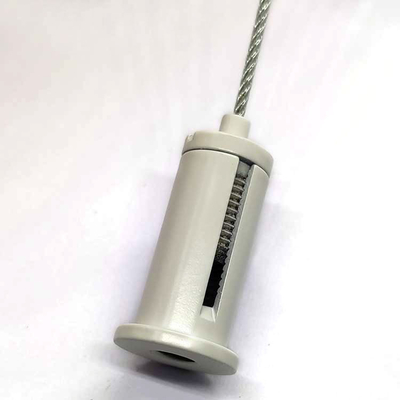 Weiße Farbe M10 verlegte Decken-Kabel-Greifer für Drahtseil-Suspendierungs-Zusätze
