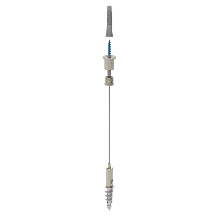 Anpassungsfähige akustisch schalldämpfende Wandplatten mit verstellbarem Draht-Kit für Led-Deckenplatten