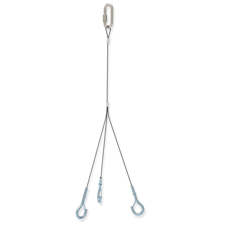 Lautsprecher-Suspension-Harness-Kit für die mittlere Decke Lautsprecher mit 2.0/3.2xxX6MM Carabiner