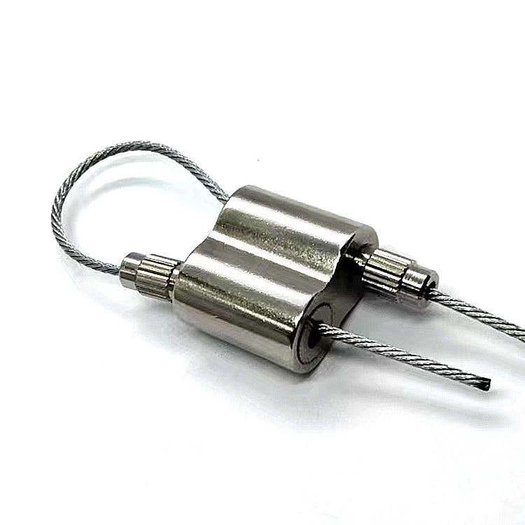 Adjustable Two-Way Nickel Plated Cable Looping Gripper for 0.6mm~2.0mm Steel Wire with 7 Days Delivery