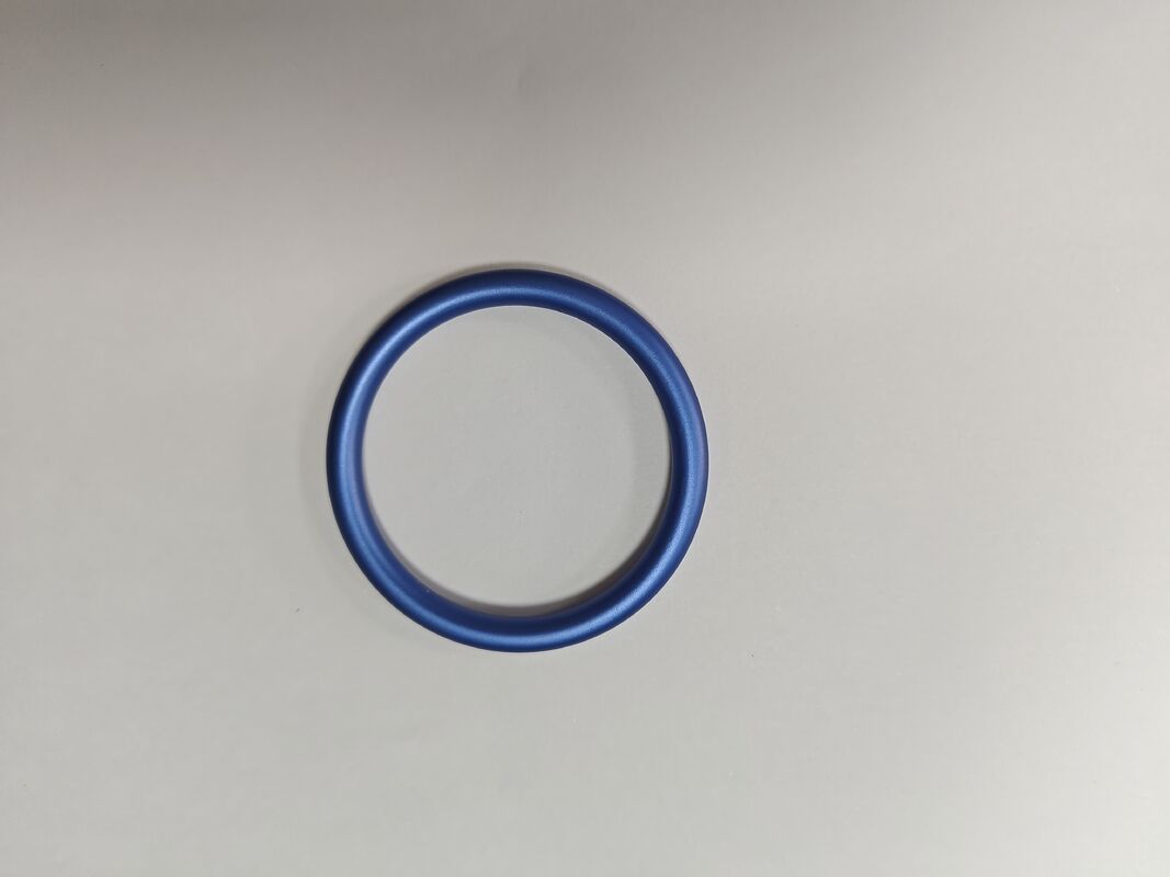 Anpassbarer blauer Anodisierungsring Schleifenringe Komfortabel Langlebig für Babyträger