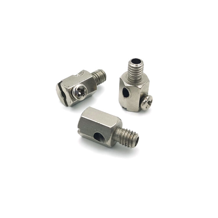 Zweiweg-Drahtschlaufe Nickel Kabelklemme Kupferkabelklemme Drahtseilschlossklemmen