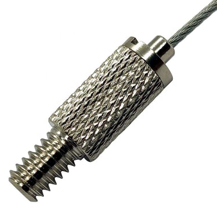 OEM Großhandel G450 Kabel Schalter Drahthalter Gripper Rost-Fade-resistente Wandbefestigung Metallclip Seil Schließkits