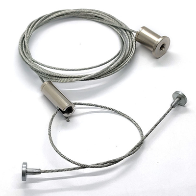 Helle Suspendierung Kit With Adjust Cable Gripper und rostfreies Drahtseil