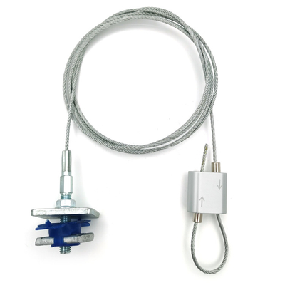 Decken-Hauptgerinne beleuchtend, galvanisierte Stahldraht-Suspendierungs-Kit Ceilings-T-Gitter-hängendes System