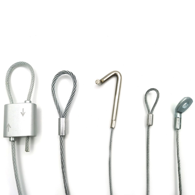 Justierbares Schleifungs-Kabel-Greifer TRANSPORTGESTELL Speed Link Wire-Schraubensicherungs-Drahtseil-Fördersystem