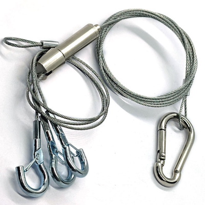 Hängepflanze-Licht-freie stehende Drahtseil-Suspendierung Kit Adjustable Flower Hanging System