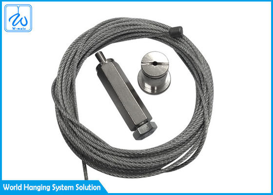 Drahtseil-Greifer-Suspendierung Kit With Aluminum Panel Clip für XTSC-Bahn