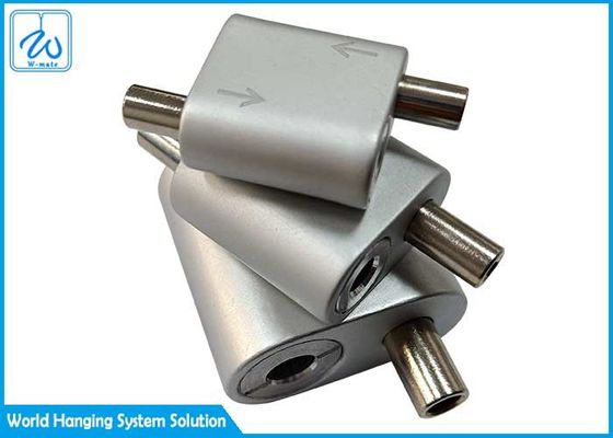Natürliche anodisiert verkabeln Schleifungsgreifer für 1.5mm Stahlkabel