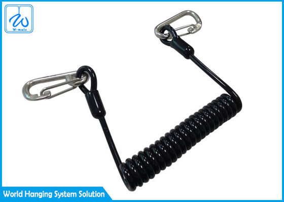 Schraubenfeder-Werkzeug-Sicherheits-Clip Lanyard With Carabin
