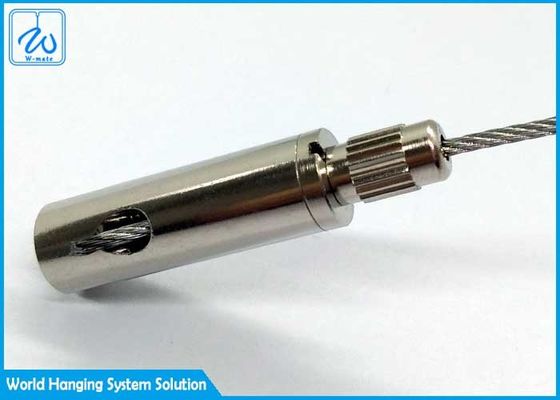 Natürliche anodisierte Flugzeuge verkabeln Messinggreifer mit den eingeschlossenen Kontermuttern M6
