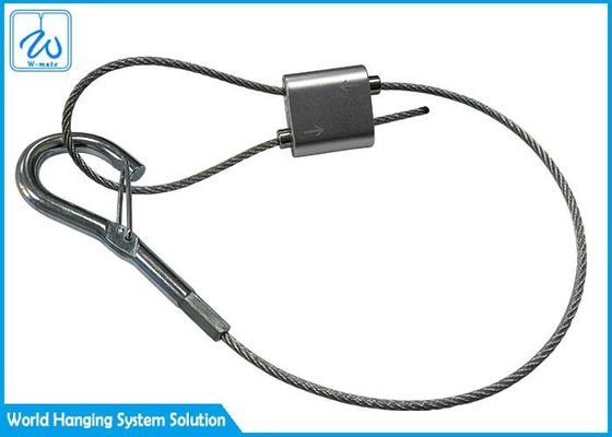 Nickel-Farbmessingschleifungsgreifer mit Haken-und Schleifen-Kabelbindern