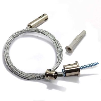 Aufhängehaken-Klammer Griplock-Kabel-Greifer-unterer Ausgangs-Stahl-Draht Kit For Light