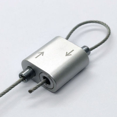 Natürliches anodisiertes Schleifungs-Kabel-Greifer-Flugzeug-Edelstahl-Kabel