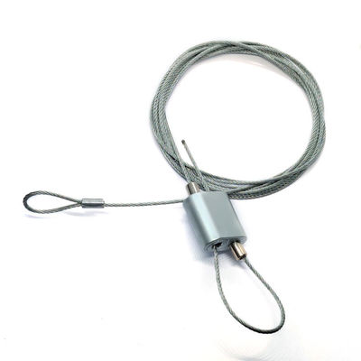 Suspendierungs-Ausrüstung des Edelstahl-Drahtseil-justierbare Flugzeug-Kabel-Greifer-LED