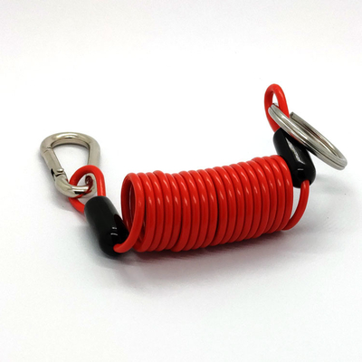 Spule Lanyard Spring Steel Wire Rope für Fall-Schutz-Werkzeug