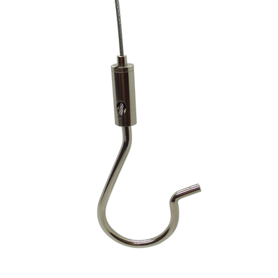 Kundenspezifischer beleuchtender Zusatz-Teilvernickelungs-Verschluss-Kabel-Greifer mit Haken